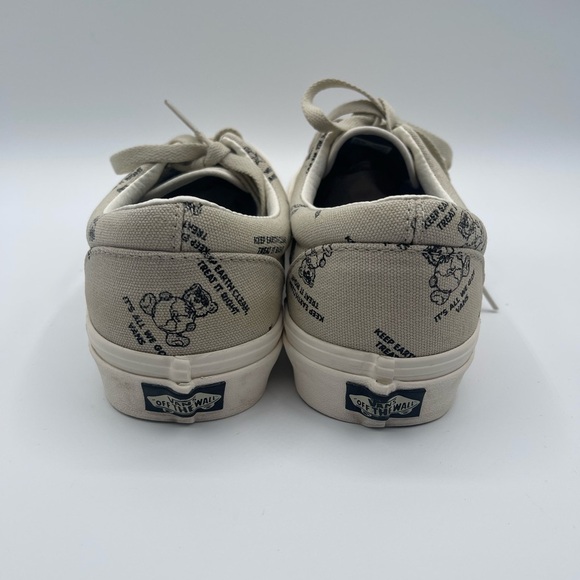 Vans Era Men's Casual Skate Shoes Size M/8.5 - W/10 White Canvas Terra - Picture 7 of 9